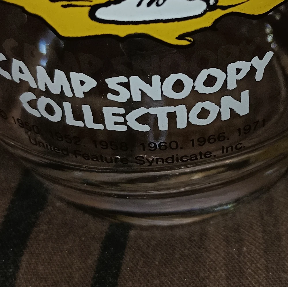 McDonald's 1971 Camp Snoopy Collection 